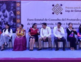 Con foro Estatal Consultivo avanza en su etapa deliberativa la Ley de Consulta Indígena en Oaxaca