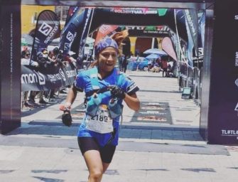 Flor de María García, tercer lugar en los 100K del Ultra Trail Oso Negro