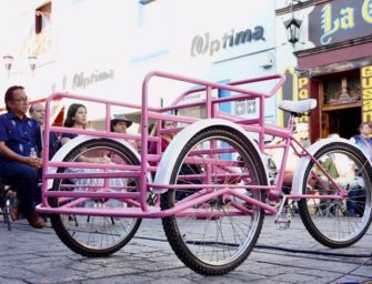 Tamayo Móvil, el triciclo artístico que recorrerá calles y parques de Oaxaca